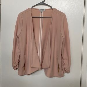 Pink blazer